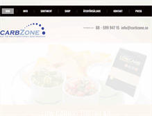 Tablet Screenshot of carbzone.se